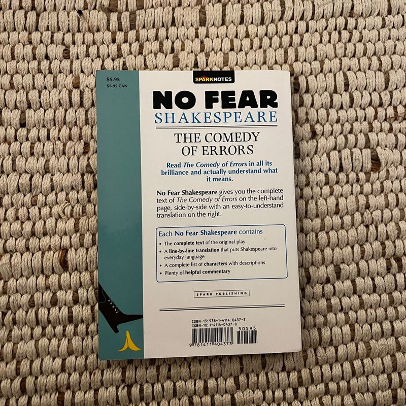 The Comedy of Errors (No Fear Shakespeare)
