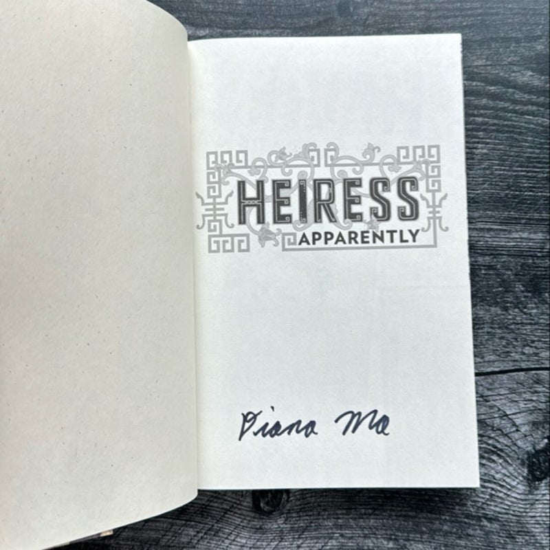 SIGNED:  Heiress Apparently (Daughters of the Dynasty)