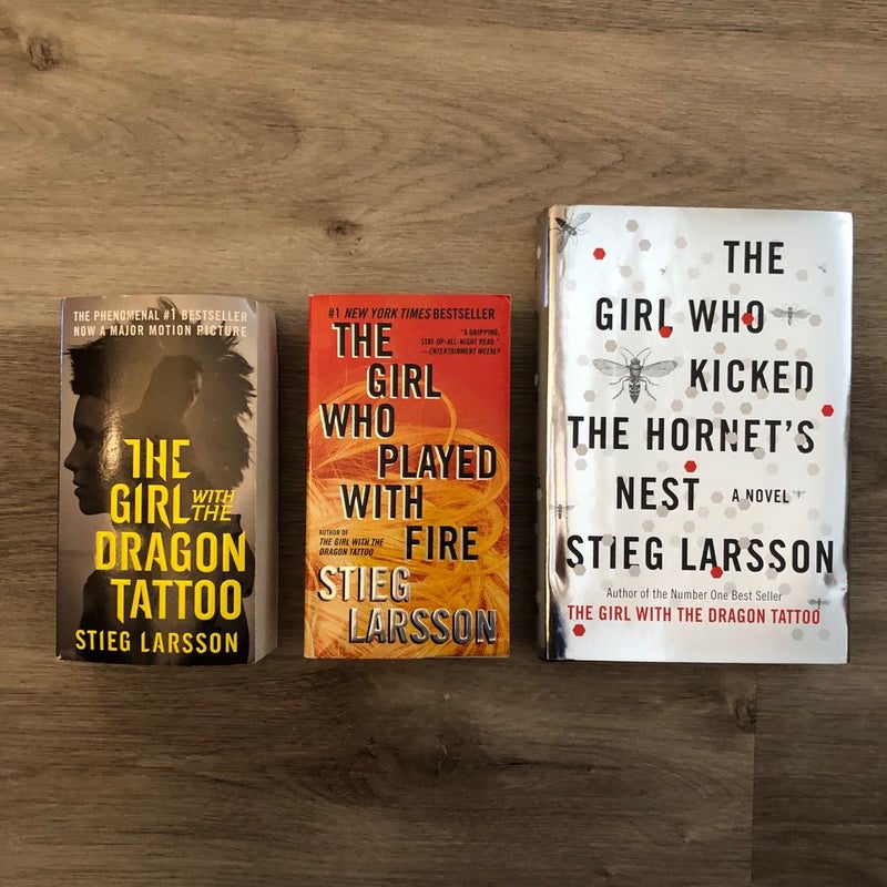 ✨ The Girl with the Dragon Tattoo Trilogy ✨