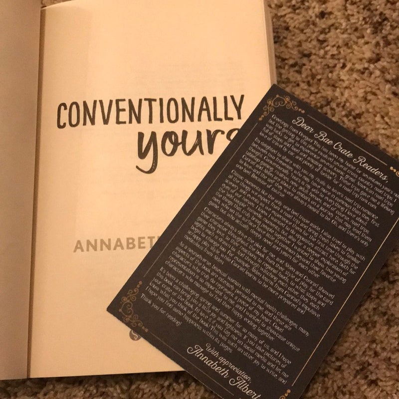 Conventionally Yours