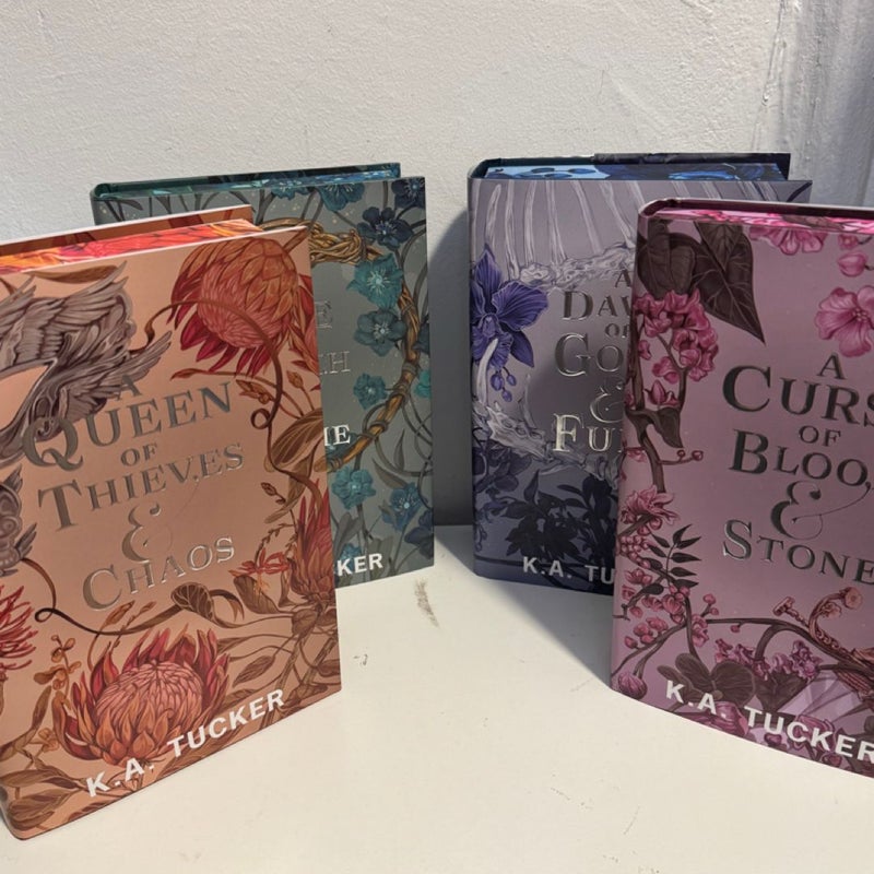 Fairyloot A Fate of Wrath and Flame SIGNED
