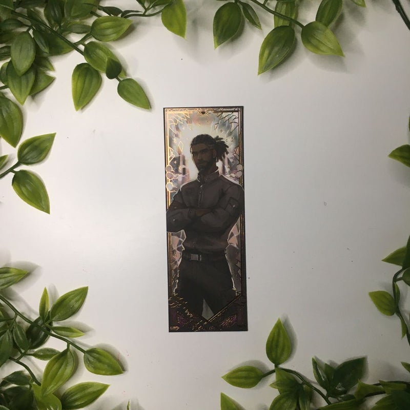 Shatter Me Foiled Character Bookmarks (Warner, Juliette, Adam, Kenji, Nazeera, Castle) FairyLoot Exclusive 