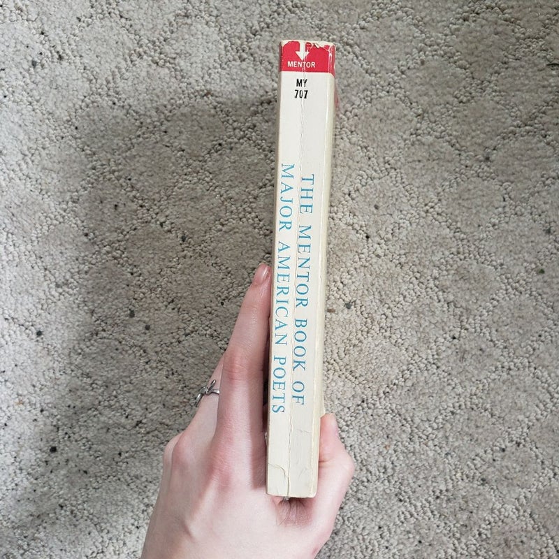 The Mentor Book of Major American Poets (5th Mentor Books Printing, 1962)
