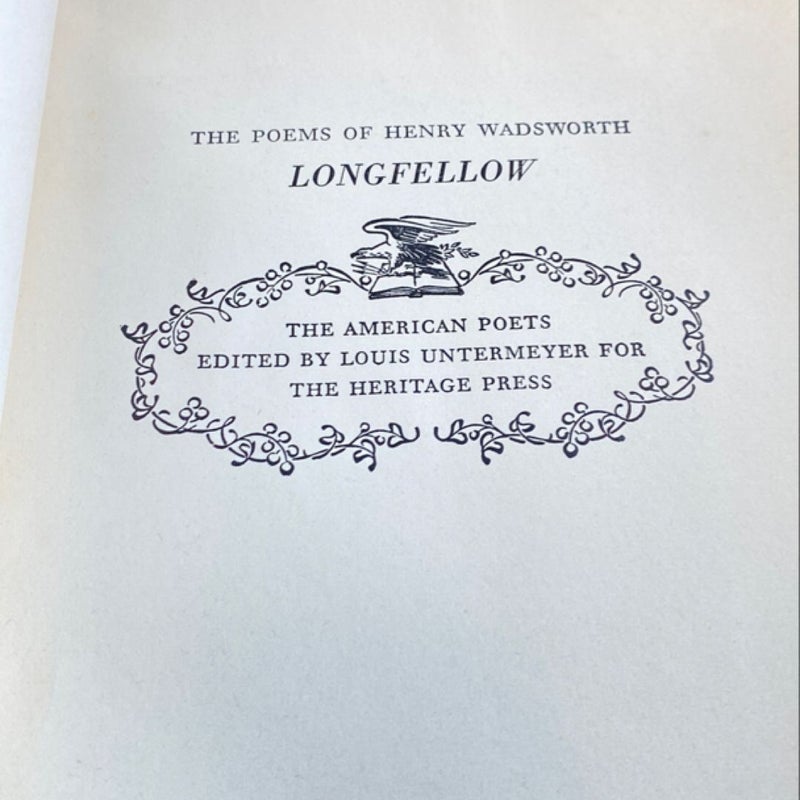 The American Poets: Longfellow