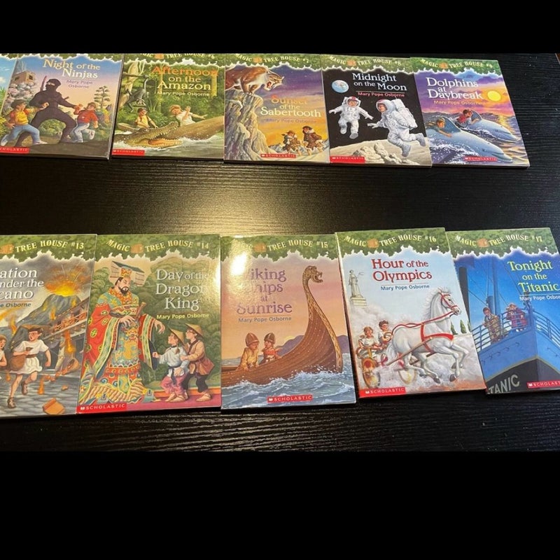 Magic Tree House Books Lot of #2-49 Missing Books 1, 21,22, 29