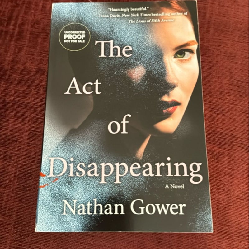 The Act of Disappearing 
