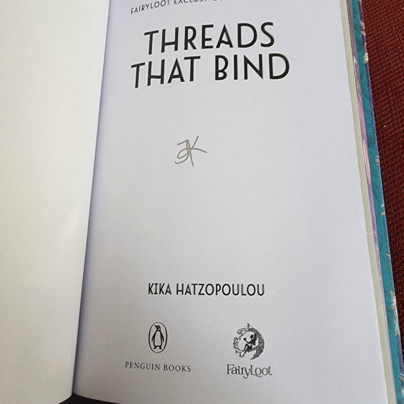 Threads that Bind- fairyloot edition