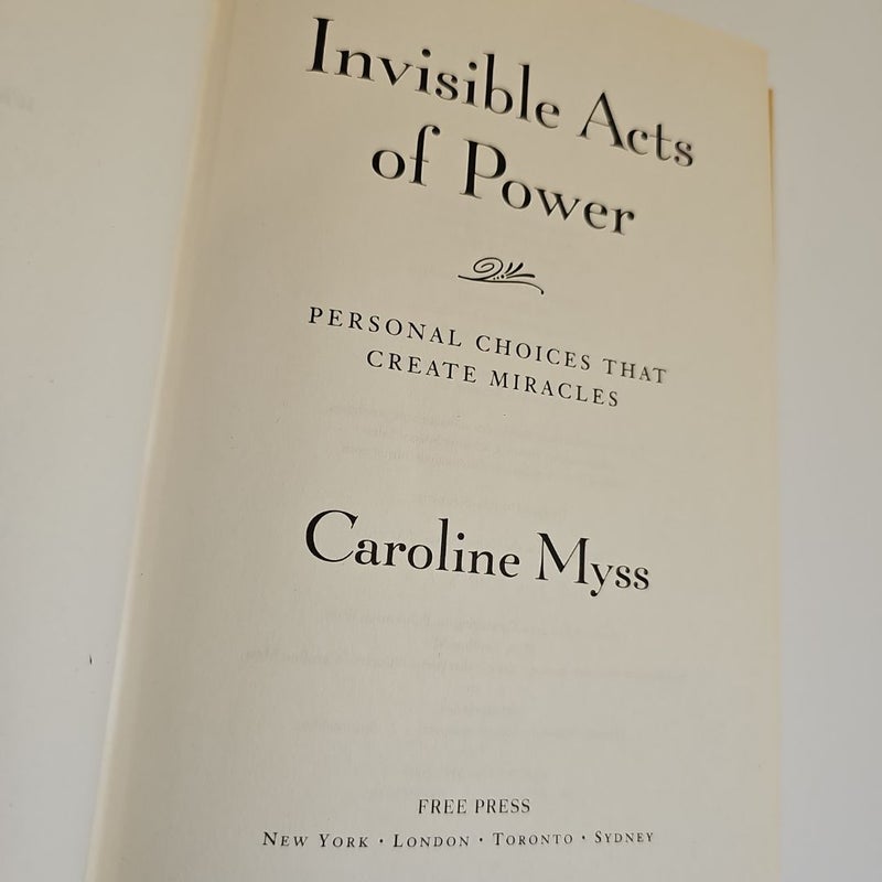 Invisible Acts of Power