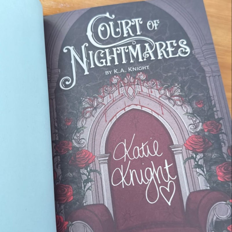 Court of Nightmares / The Bookish Box SE SIGNED