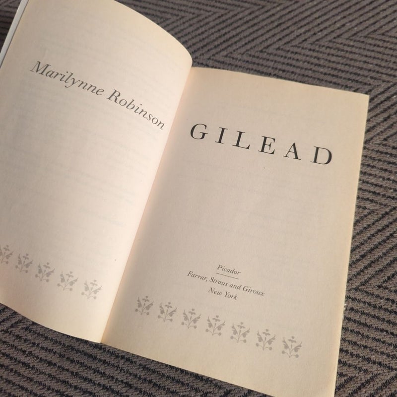 Gilead (Oprah's Book Club)