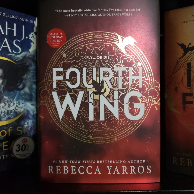 Fourth Wing & Iron Flame SPECIAL EDITIONS by Rebecca Yarros, Hardcover