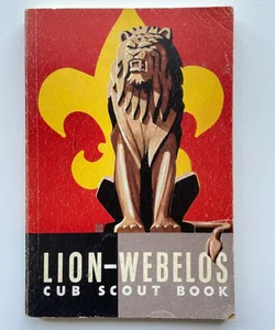 Vintage - Lion-Webelos Cub Scout Book
