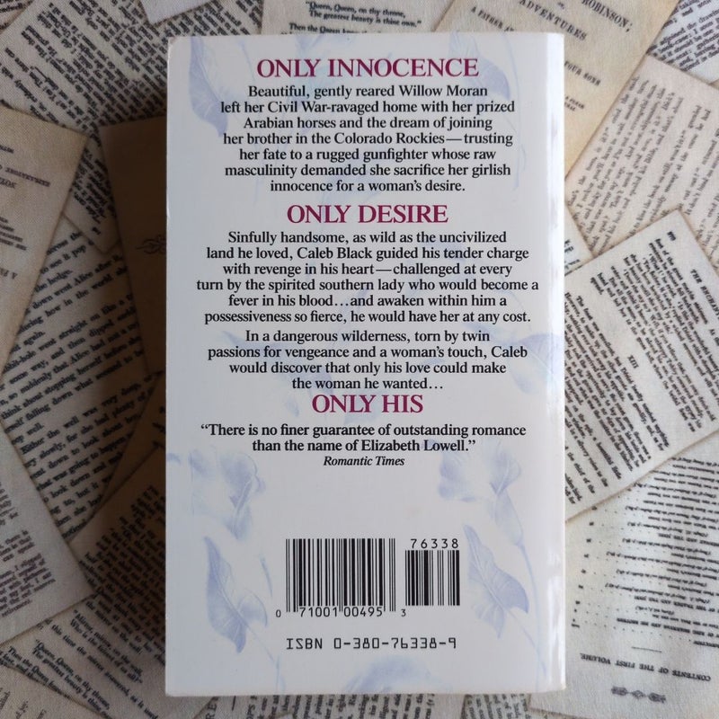 Only His (First Edition, Stepback Cover)