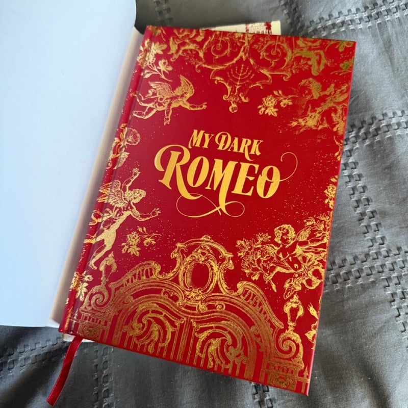 My Dark Romeo Hardcover Sprayed Edge Signed Special Edition
