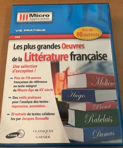Les plus grandes œuvres de la littérature française 