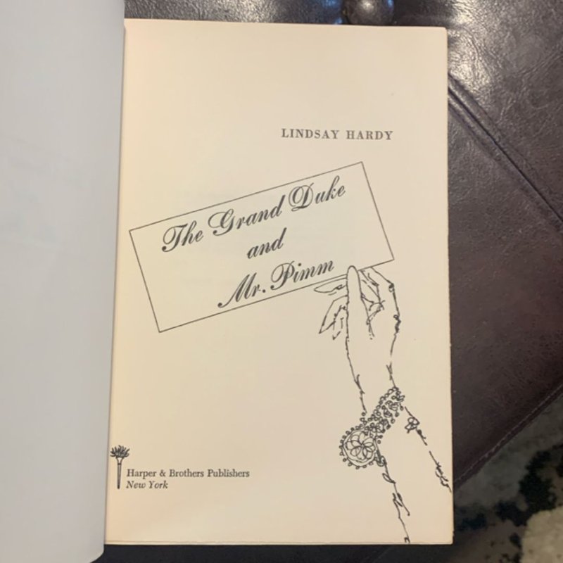 The Grand Duke & Mr Pimm