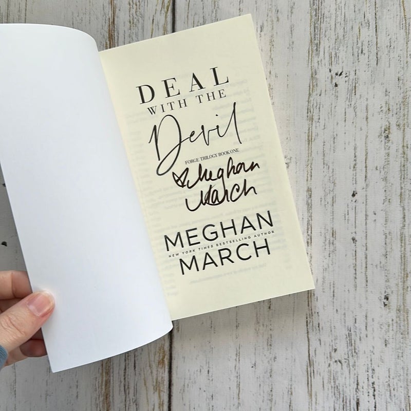 Deal with the Devil - signed bookplate