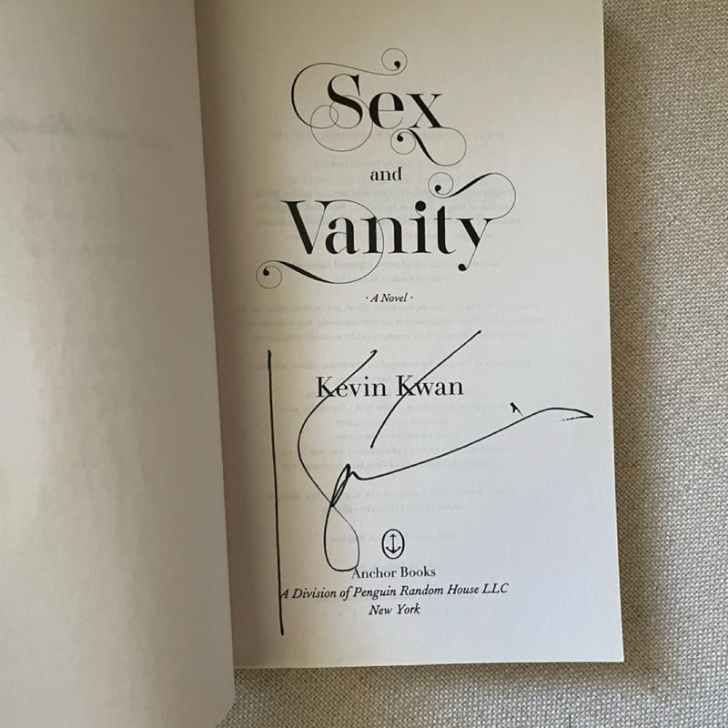 SIGNED Sex and Vanity