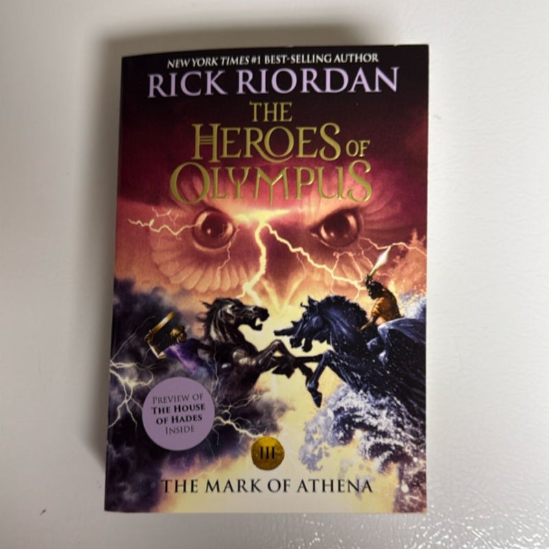 The Mark of Athena (Heroes of Olympus, Book Three)