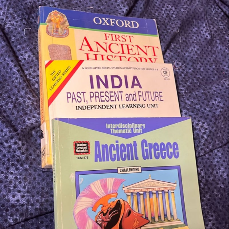 History Bundle-  Ancient Greece/ India /First Ancient History