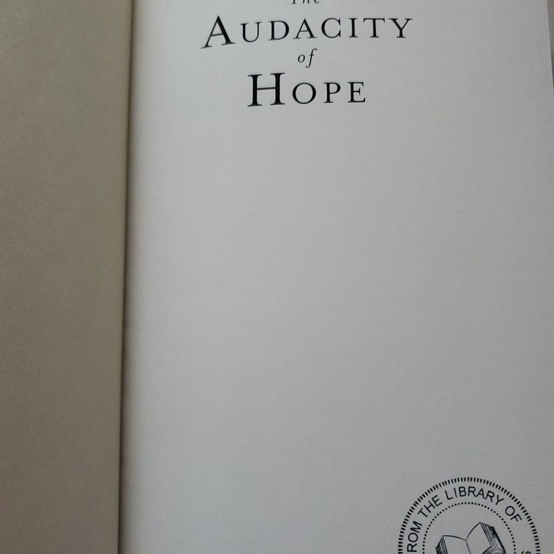 The Audacity of Hope