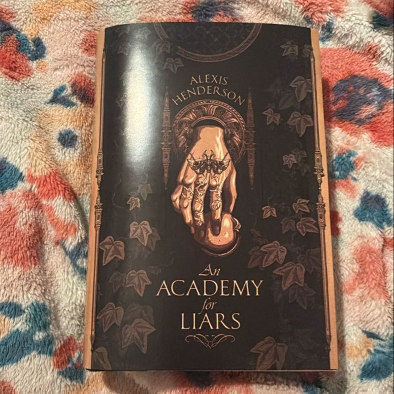 SIGNED An Academy for Liars