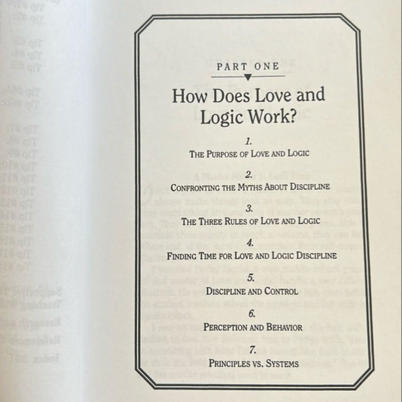 Teaching with Love and Logic