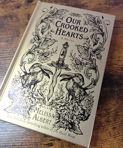 Our Crooked Hearts *The Bookish Box* signed with sprayed edges