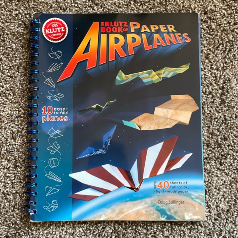 The Klutz Book of Paper Airplanes