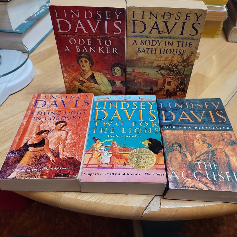 Lindsey Davis novel. One low price for all 