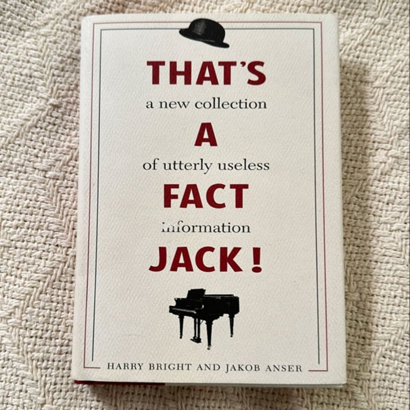 That's a Fact Jack!