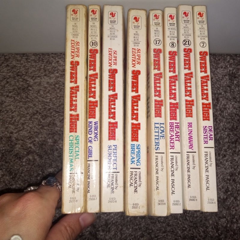 Sweet Valley High books