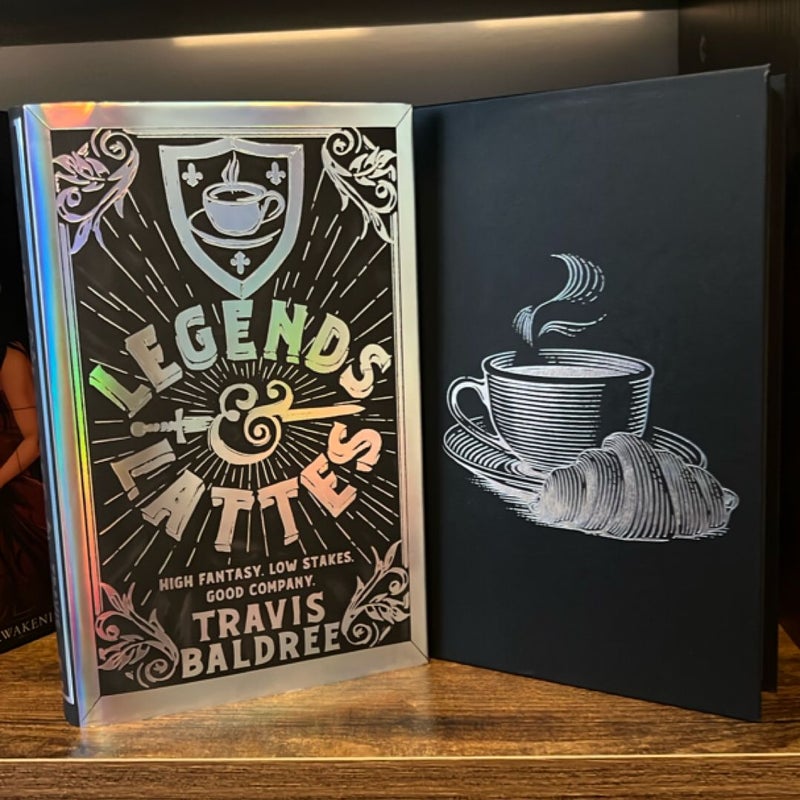 Bookshops and Bonedust + Legends and Lattes SIGNED