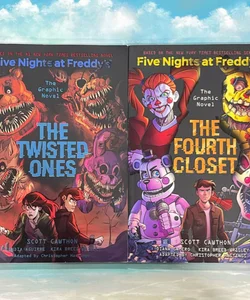 FNAF graphic novel set