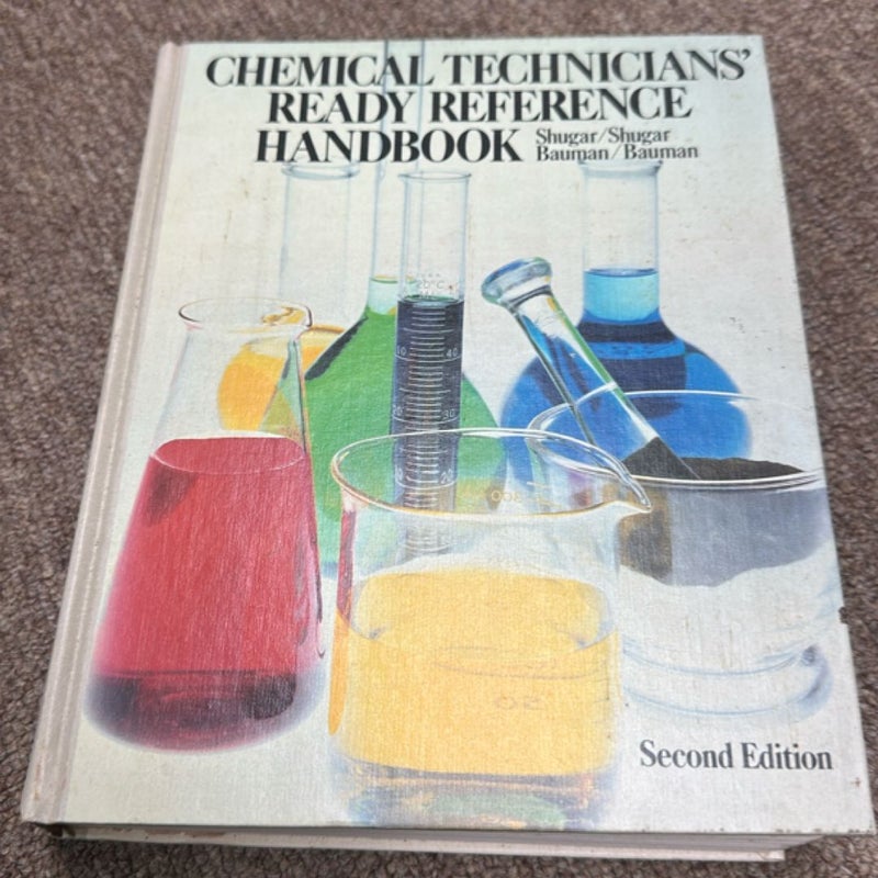 Chemical Technicians' Ready Reference Handbook