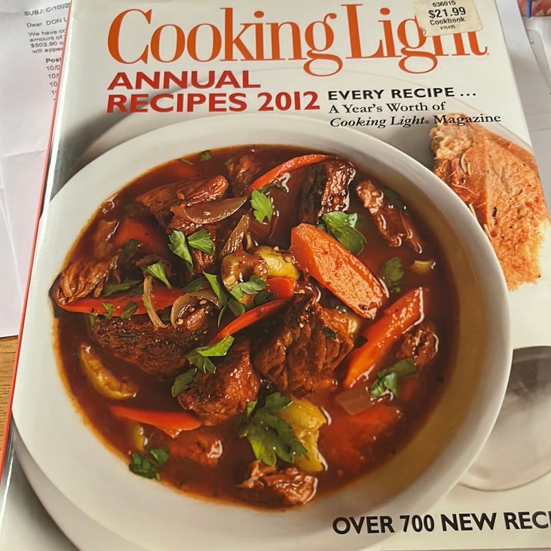 Cooking Light Annual Recipes 2012