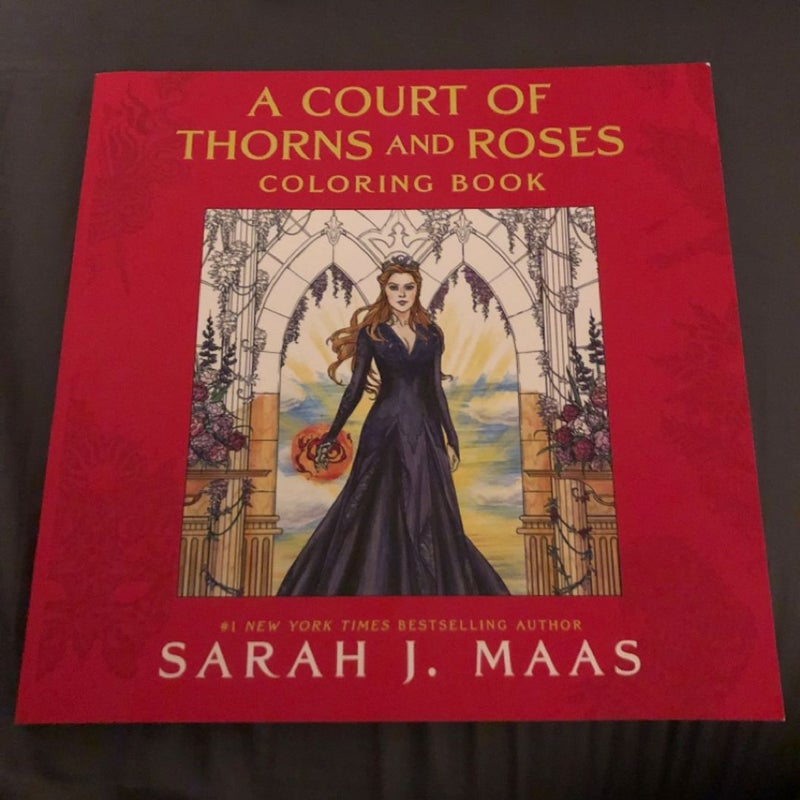 A Court of Thorns and Roses Coloring Book