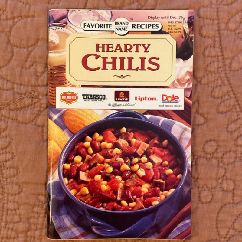 Favorite Brand Name Recipes Hearty Chilis