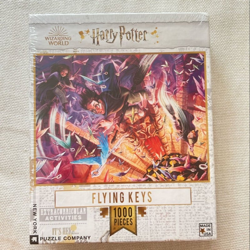 Harry Potter Flying Keys 1000 Pieces Puzzle