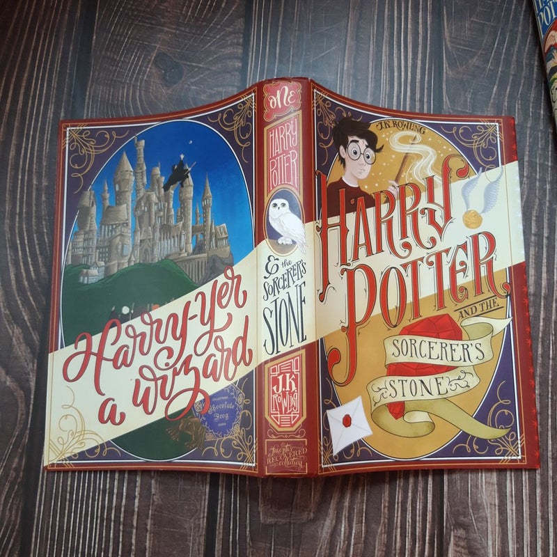 NerdyInk Harry Potter dust jacket set