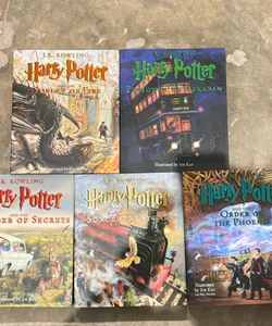 Harry Potter Illustraed Set 
