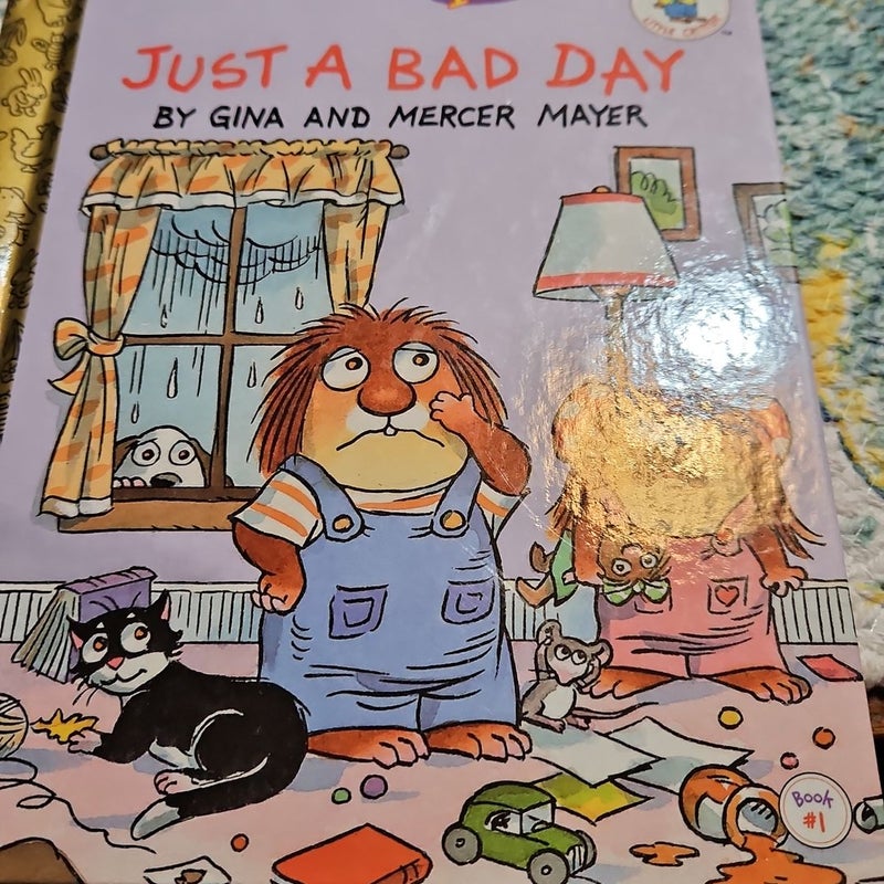 Just a Bad Day. Hardcover golden book