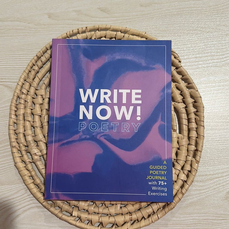 Write Now! Guided Poetry Journal