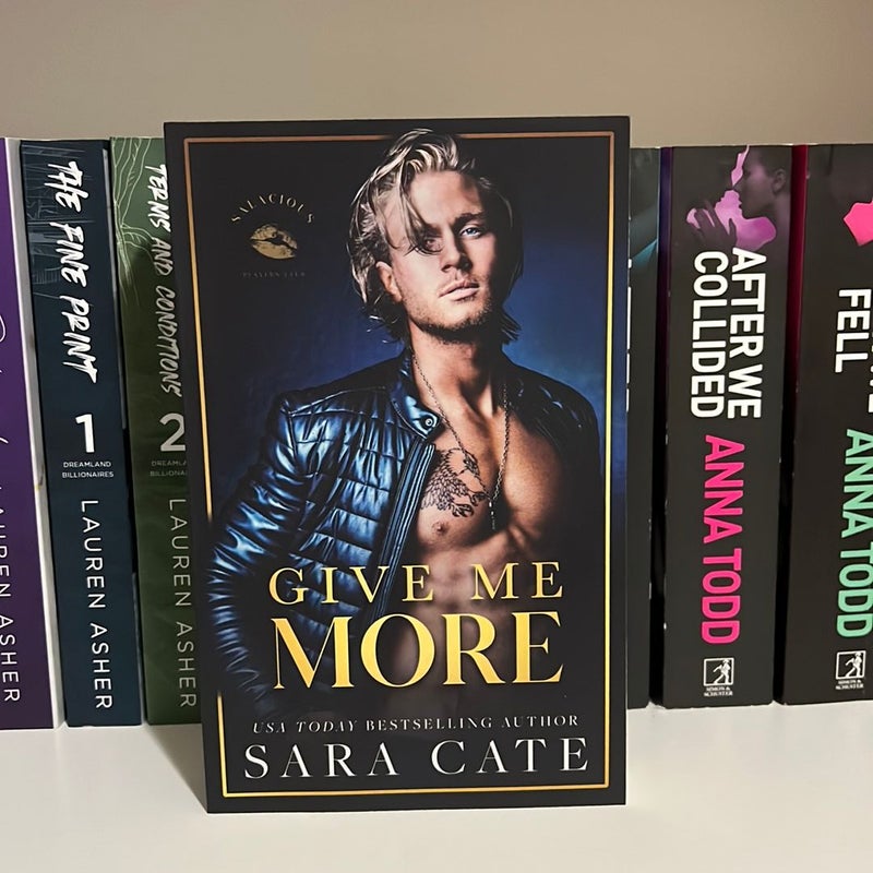 Give Me More (Signed by the Author and Customized)