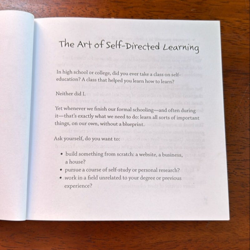 The Art of Self-Directed Learning