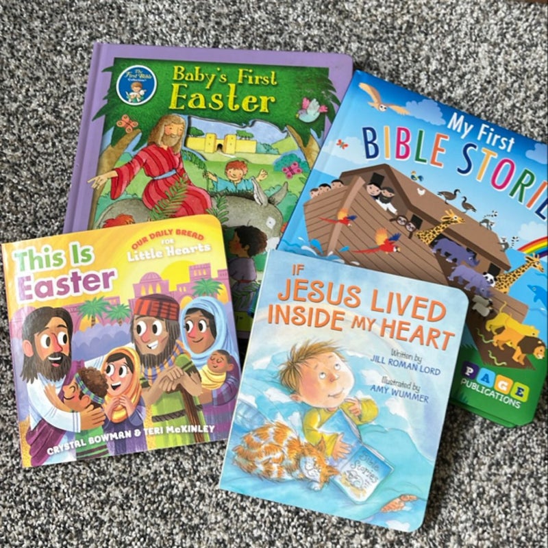 Christian Board Book Bundle of 4