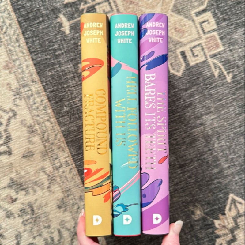 Andrew Joseph White set Evernight editions 