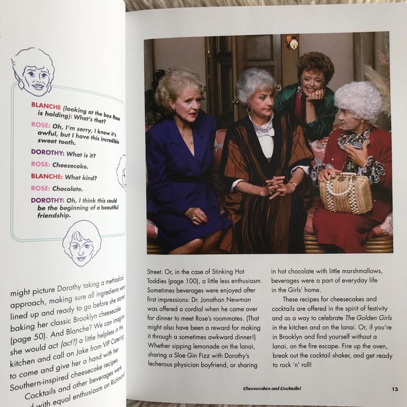 The Golden Girls Cookbook: Cheesecakes and Cocktails!