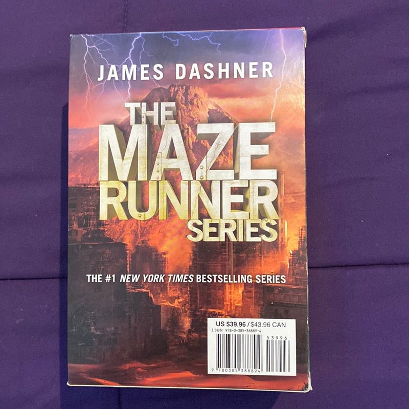 The Maze Runner Series (4-Book)