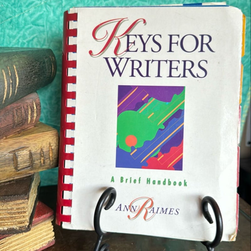 Keys for Writers